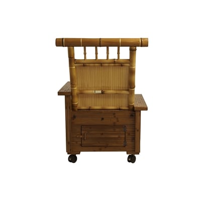 竹家具専門店【梅里竹芸】健康椅子[3105] 