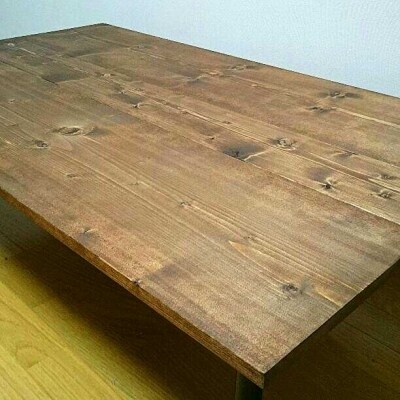 【天然無垢材】アイアン脚　ローテーブル Interior G-S-S[2570]