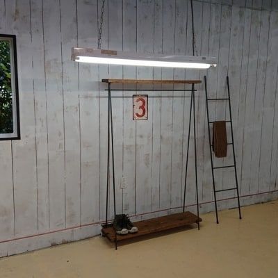 【天然無垢材】ハンガーラック　インダストリアル　Interior G-S-S[2372]