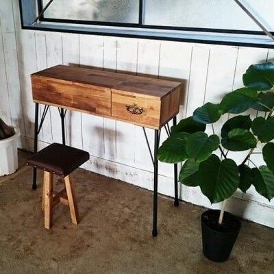 【天然無垢材】ドレッサー　Interior G-S-S[2383]