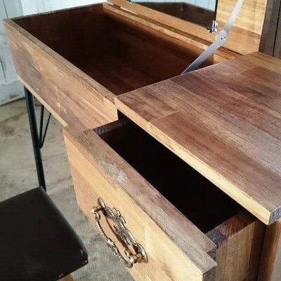 【天然無垢材】ドレッサー　Interior G-S-S[2383]