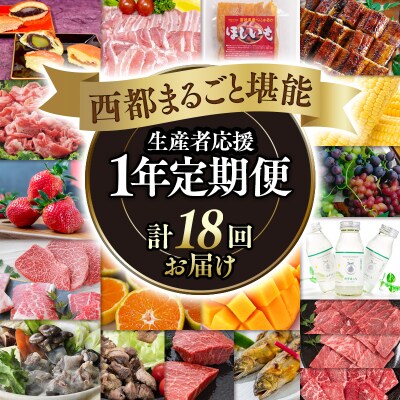 【季節の定期便】西都まるごと堪能セット(令和6年12ヶ月定期便) プラチナコース[1385]