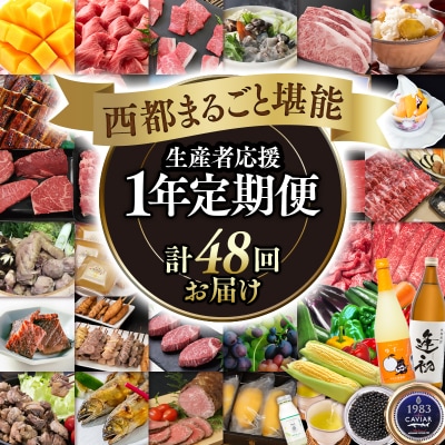 【季節の定期便】西都まるごと堪能セット(令和8年12ヶ月定期便プレミアムコース )[1751]