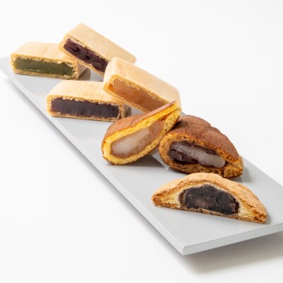 和菓子『水野屋』銘菓詰合せ　(最中・どら焼き・ボーロ)[2737]