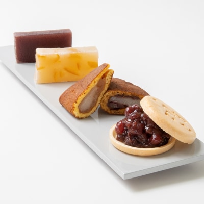 和菓子『水野屋』うすでこ詰合せ(最中・どら焼き・ようかん)[2322]