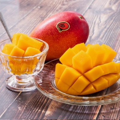 【太陽のタマゴ3L×2玉】西都市産完熟マンゴー『先行受付』[2361]