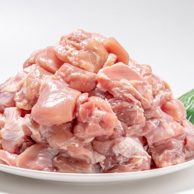 宮崎県産若鶏もも肉カット3.4kg(340g×10袋) 鶏肉切身小分け鍋唐揚げ[2719]