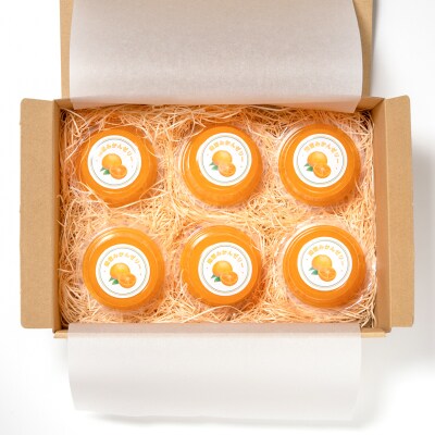 西都市産陽蜜みかん使用!陽蜜みかんゼリーセット(カップ)[2433]