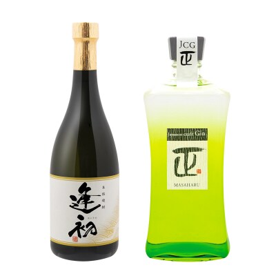 やまや蒸留所 3品評会 受賞セット 逢初・クラフトジン 各720ml[2512]