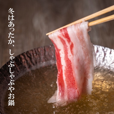 宮崎県産豚肉バラスライス しゃぶしゃぶ用 小分け 4パック 計1.6kg[2854]
