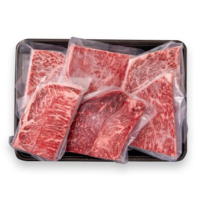 宮崎牛モモステーキ計600gA4等級以上(6枚)　ya[2729]