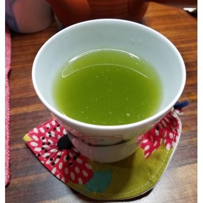 【お中元ギフト】お茶農家直送　初摘み新茶3本セット　さえみどり[3165]