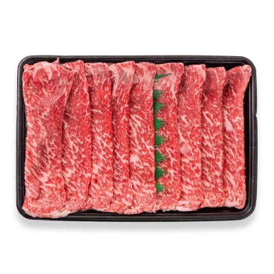 2週間発送!宮崎牛赤身スライス1kg　すき焼き/しゃぶしゃぶ(ウデ肉モモ肉)y[2731]