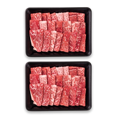 宮崎県産和牛赤身焼肉1kg(500g×2)焼肉BBQ牛肉ミヤチク[2959]