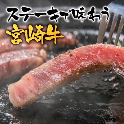 【1月発送】宮崎牛ロースステーキ4枚 (計1000g)A4～A5等級/内閣総理大臣賞[2539]