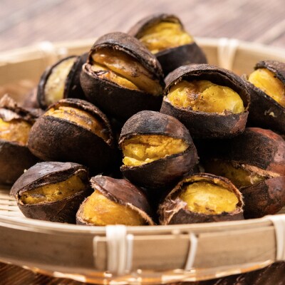 低温熟成栗使用!焼き栗 2パック 合計500g[2326]