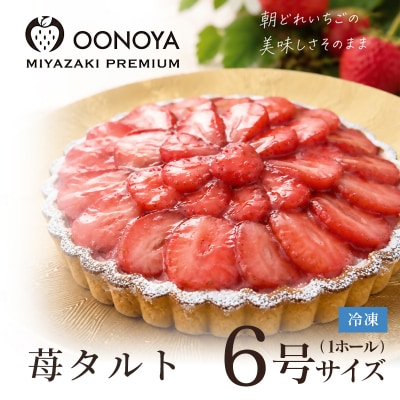 苺大野屋 やよいひめ 冷凍苺タルト 宮崎県西都市産[3262]