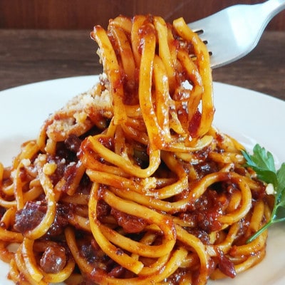 合計5食ファミリーパック　宇都宮で一番濃厚なミートソース&生パスタ3食、王道マルゲリータピザ2枚
