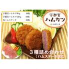 ハムカツ屋さんの　ハムカツ、ハムステーキセット!