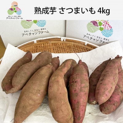 【栃木県宇都宮産】熟成さつまいも4kg 紅はるか