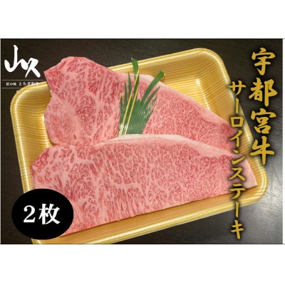 宇都宮牛サーロインステーキ 計2枚