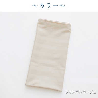 上半身を支える枕　シャンパンベージュ(カバー付き)　1点