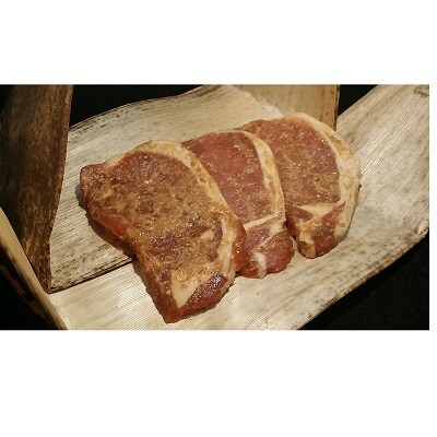 【2023年9月中旬発送】大麦三元豚「豚ロース味噌漬け」400g