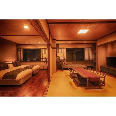 秩父長瀞温泉　大人の隠れ癒し宿　花湯別邸　1泊2食付きペア宿泊券(平日限定)