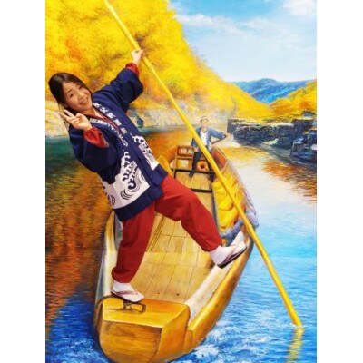 長瀞トリックアート有隣倶楽部入館券　大人2枚