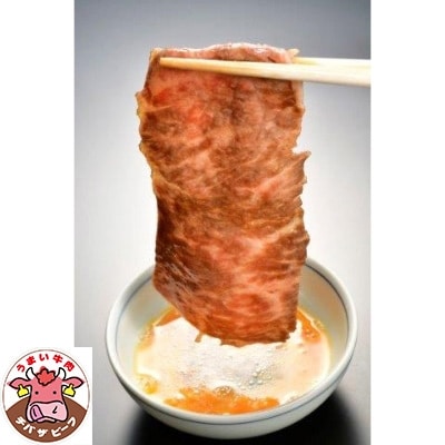 千葉県産　みやざわ牛　サーロインすき焼き肉　500g