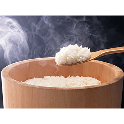 2022年12月発送開始『定期便』秋田市産ひとめぼれ清流米 15kg(無洗米)全6回
