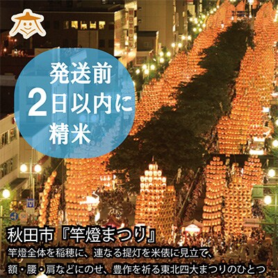 2023年11月発送開始『定期便』秋田県産無洗米ひとめぼれ5kg・ササニシキ3kg食べ比べ全12回