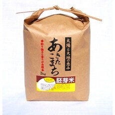 体がよろこぶ黄金色!胚芽米あきたこまち 3kg