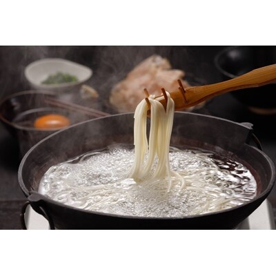 五島うどんギフト(白3本・磯2本入)　あごだし付