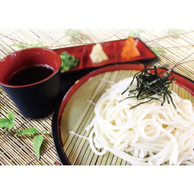 【発送月固定定期便】五島うどんギフト(白8本入)　あごだし付全4回