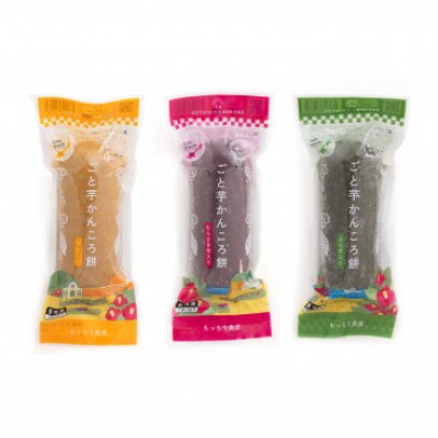 【毎月定期便】かんころ餅詰め合わせ12本セット(長崎県五島列島産さつまいも「ごと芋」使用)全6回