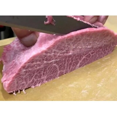 五島牛ミスジまたはヒウチ(ステーキ・焼肉用ブロック)約1kg【PEK031】