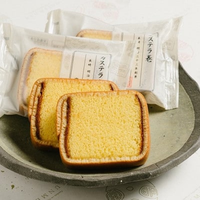 【毎月定期便】文明堂 カステラ巻　24個入(五島市)　全12回