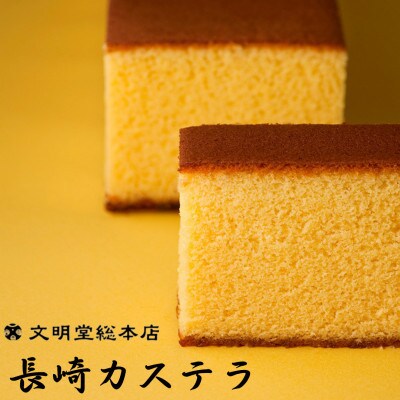 【毎月定期便】文明堂 長崎カステラ2号(1号10切入×2本入)(五島市)全12回
