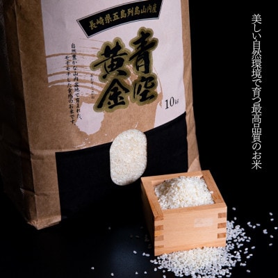 【発送月固定定期便】五島列島山内産 ミルキークイーン(10kg)【山口Farm】全3回