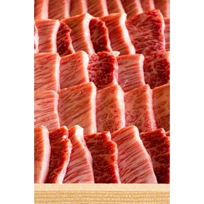 三河牛(黒毛和種)A5等級　さんかくバラ焼肉用 830g　