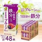 1日分の鉄分　豆乳飲料　プルーンmix　200ml　24本セット×2ケース