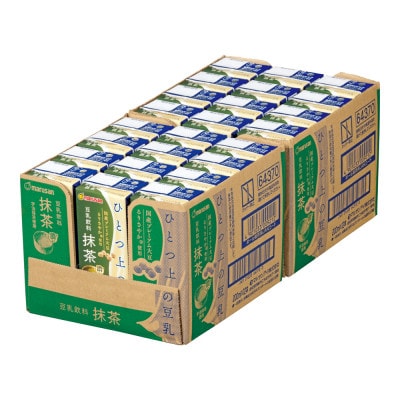 ひとつ上の豆乳　豆乳飲料　抹茶　200ml×24本