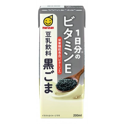 1日分のビタミンE　豆乳飲料　黒ごま　200ml×24本