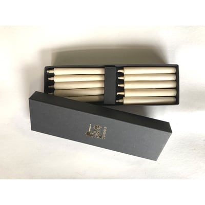 国内産ハゼの実蝋を100%使用して作った〈伝統工芸品　和ろうそく〉小丸10本入り