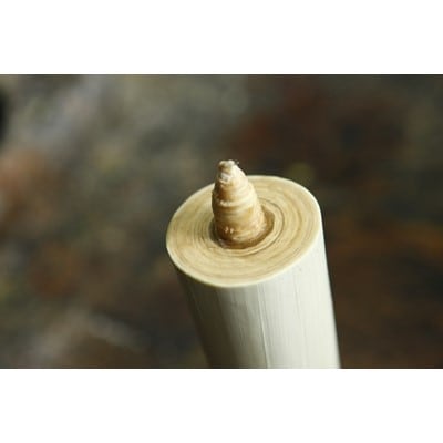 国内産ハゼの実蝋を100%使用〈伝統工芸品　和ろうそく〉ダルマ60本入り　全工程手作り