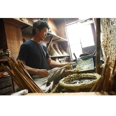 国内産ハゼの実蝋を100%使用〈伝統工芸品　和ろうそく〉ダルマ60本入り　全工程手作り
