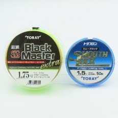 釣り糸セット(海釣りA)　ナイロン道糸1.75号/フロロカーボンハリス1.5号