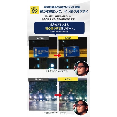 ナイトグラスLED フリー MRD(レッド)
