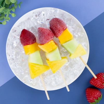 パーティーにおすすめ!みんなで楽しくフルーツアイス1種×15個
